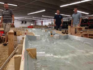 Whitewater Park Physical Model