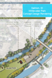 whitewater park concept designs, whitewater park design, s2o design renderings